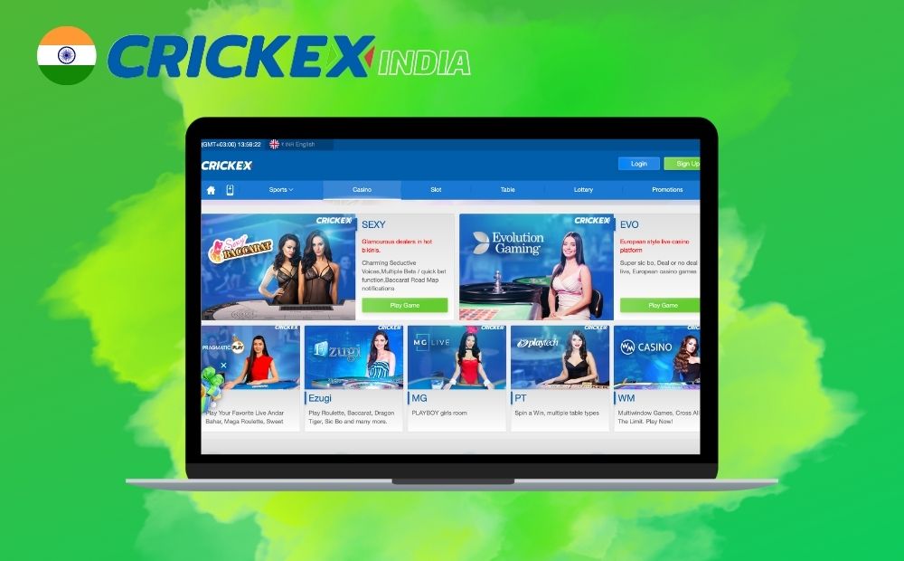 Crickex India online casino review