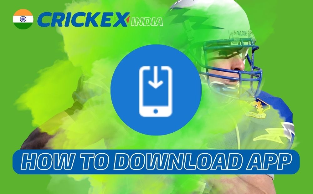 How to download Crickex India mobile app