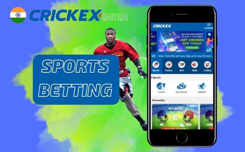 Crickex India sports betting app review